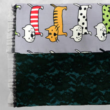 画像をギャラリービューアに読み込む, 《芯無し》フリル付き♪ リバーシブル 半幅帯 北欧柄 × レース 3color ゆかた帯 日本製 | 和想館