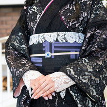 画像をギャラリービューアに読み込む, モダン着物 花柄レース 洗える着物シリーズ <仕立て代込>