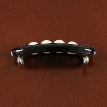 画像をギャラリービューアに読み込む, \赤札商品/ 帯留 パール 黒×パール 日本製 セレモニー フォーマル オケージョン 入学 卒業 お呼ばれ