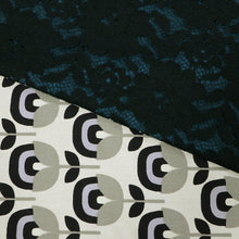 画像をギャラリービューアに読み込む, 《芯無し》フリル付き♪ リバーシブル 半幅帯 北欧柄 × レース 3color ゆかた帯 日本製 | 和想館