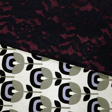 画像をギャラリービューアに読み込む, 《芯無し》リバーシブル 半幅帯 北欧柄 × レース 3color ゆかた帯 日本製 | 和想館