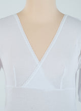 画像をギャラリービューアに読み込む, ワンピース肌着 きものスリップ (紐なし) 肌襦袢 白 着物 振袖