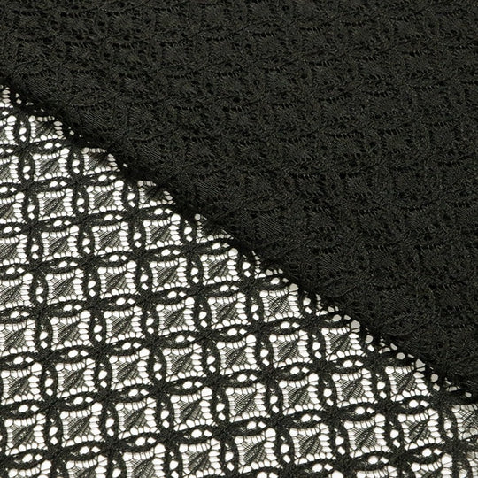 モダン着物 七宝柄レース 洗える着物シリーズ <仕立て代込>