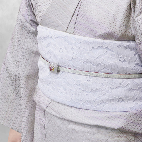 《芯無し》リバーシブル 半幅帯 レース × レオパード 4color ゆかた帯 日本製   | 和想館