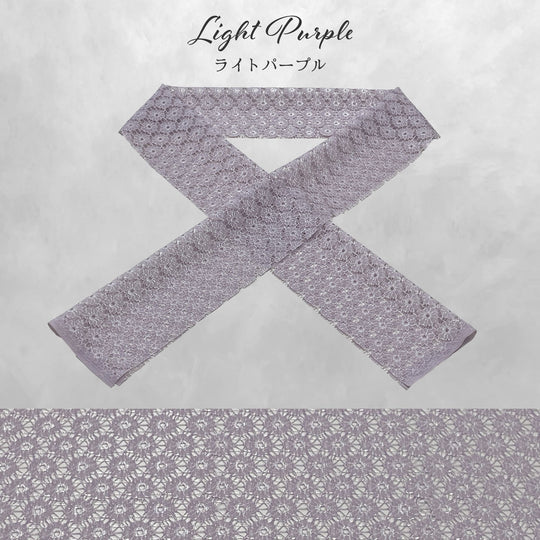 《衿元に遊び心を》小花 半衿 レース 全5色 日本製 花柄 着物 振袖 成人式 大人可愛い