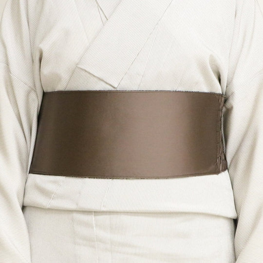 前板 まわりっ子 茶色 伸縮性 マジックテープで留められる 日本製 着物 振袖