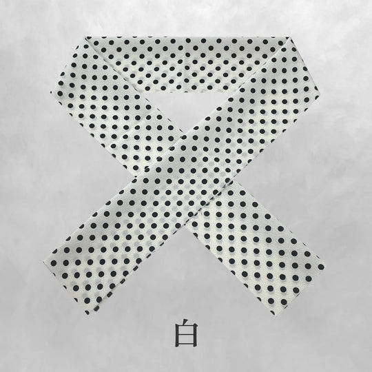 《男女兼用》ドット 水玉 半衿 全3色 日本製 着物 カジュアル おしゃれ | 和想館