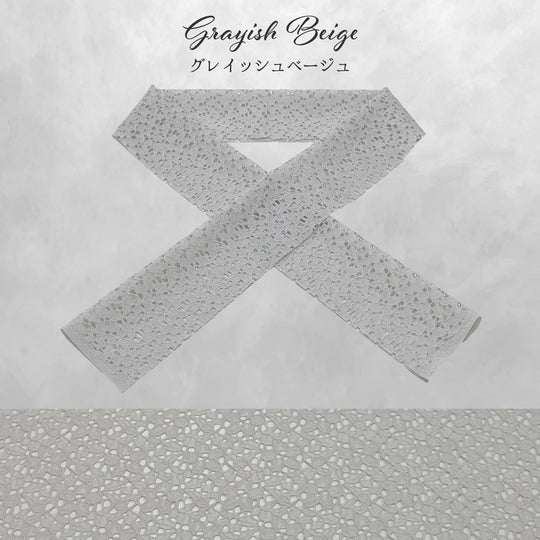 《衿元に遊び心を》変わり 小花 半衿 レース 全5色 日本製 着物 振袖 成人式 大人可愛い