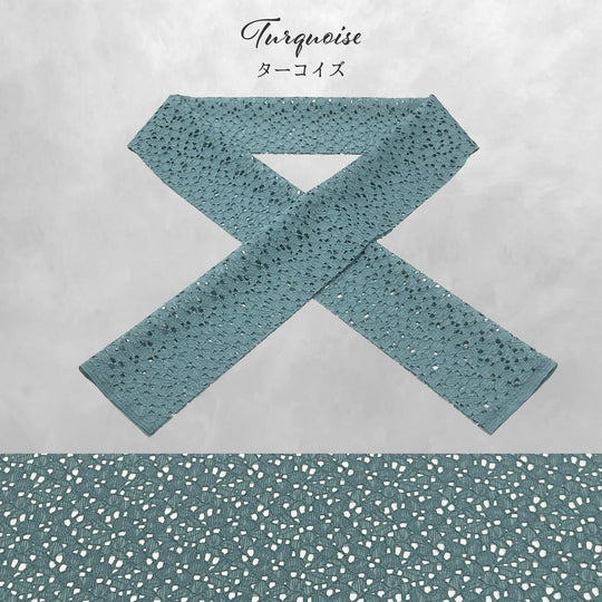 《衿元に遊び心を》変わり 小花 半衿 レース 全5色 日本製 着物 振袖 成人式 大人可愛い