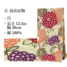 Load image into Gallery viewer, Fabric for Yukata(Summer-seasonal) Made in Japan Outlet item
