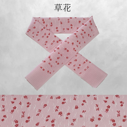 《男女兼用》日本の自然 半衿 雪 草花 竹林 とんぼ 梅 全5色 日本製 着物 振袖 和装 和 モダン おしゃれ | 和想館