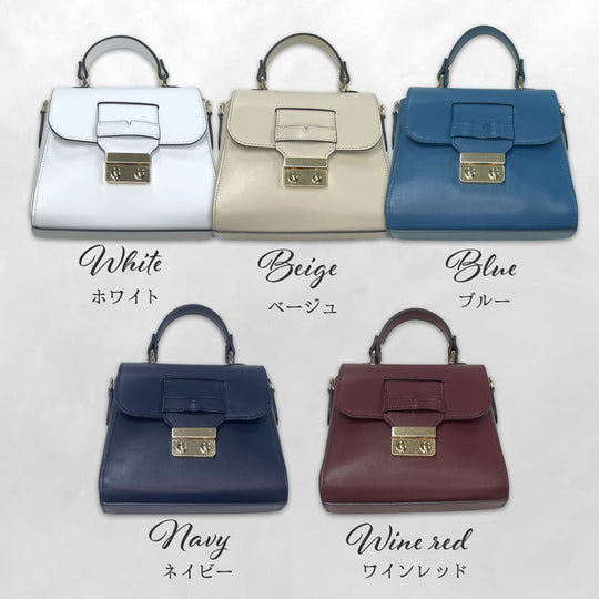 《成人式のあとも長く愛用できる！》コンパクト バッグ 2WAY 和洋両用 着物 牛革 5color 日本製  | 和想館