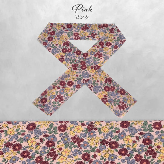 《男女兼用》flower フラワー 花柄 半衿 全2色 日本製 着物 振袖 かわいい カジュアル おしゃれ | 和想館