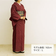 画像をギャラリービューアに読み込む, [仕立て上がり] 洗える着物 レオパード 日本製 レディース (SG-123)
