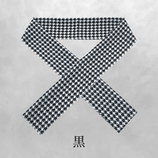 《男女兼用》千鳥格子 半衿 全2色 日本製 着物 カジュアル おしゃれ | 和想館