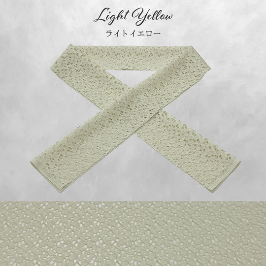 《衿元に遊び心を》変わり 小花 半衿 レース 全5色 日本製 着物 振袖 成人式 大人可愛い