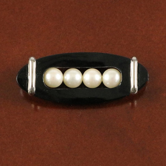 ＼赤札商品／ 帯留 パール 黒×パール 日本製 セレモニー フォーマル オケージョン 入学 卒業 お呼ばれ