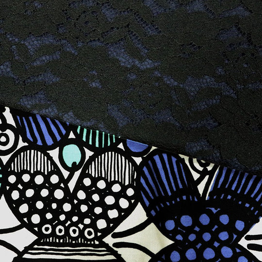 《芯無し》リバーシブル 半幅帯 北欧柄 × レース 3color ゆかた帯 日本製 | 和想館