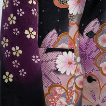 Load image into Gallery viewer, Kimono Tailored Jacket Sakura Silk
