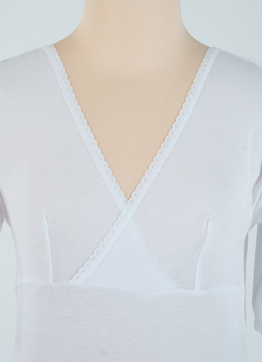 ワンピース肌着 きものスリップ (紐なし) 肌襦袢 白 着物 振袖