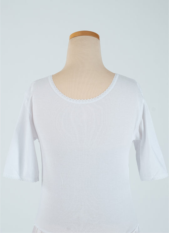 ワンピース肌着 きものスリップ (紐なし) 肌襦袢 白 着物 振袖