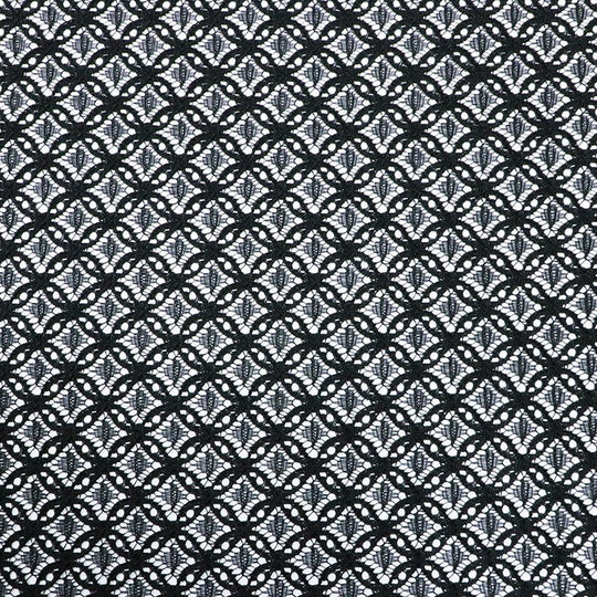 モダン着物 七宝柄レース 洗える着物シリーズ <仕立て代込>